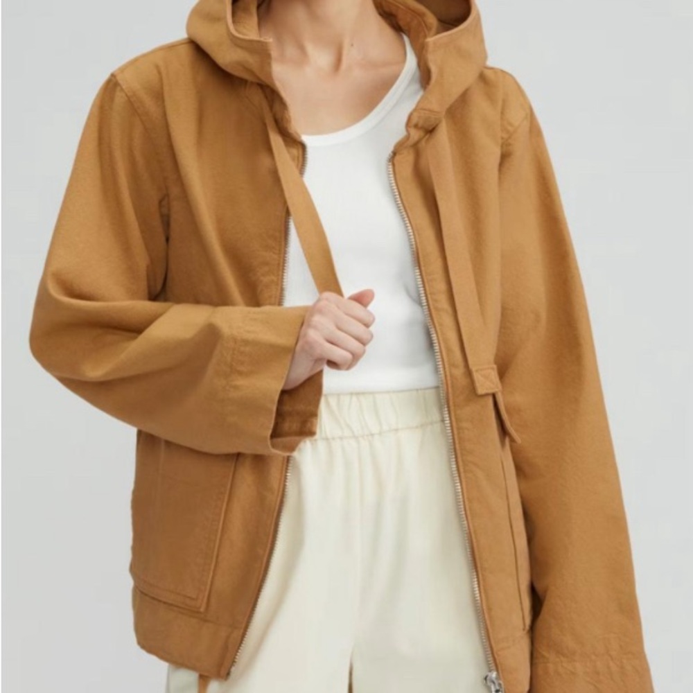 Everlane Spring Jacket The Canvas Organic Cotton Anorak
XS / Cappuccino